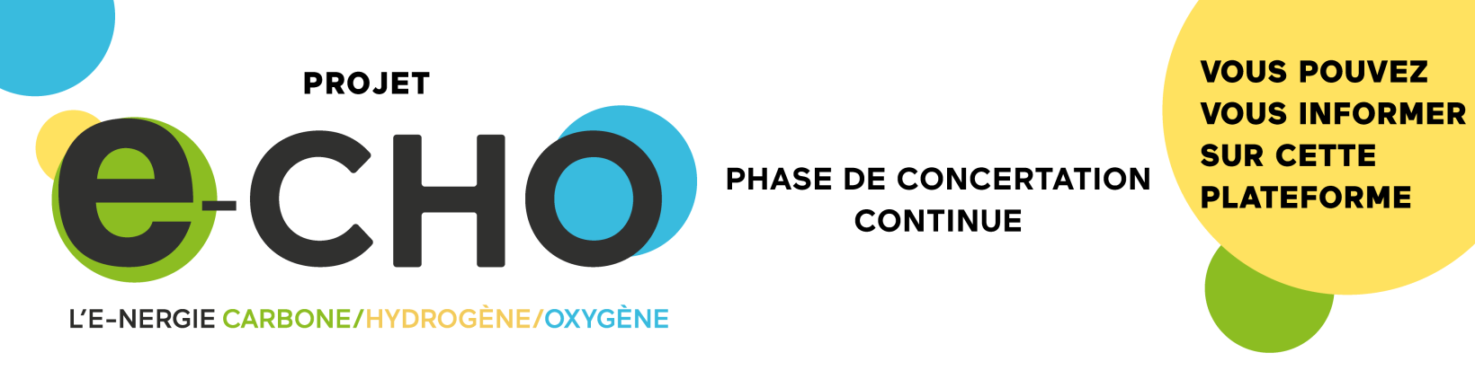 PROJET E-CHO : LA CONCERTATION PRÉALABLE SERA ORGANISÉE  DU 17 OCTOBRE 2023 AU 17 JANVIER 2024. Vous pouvez participer sur cette plateforme.